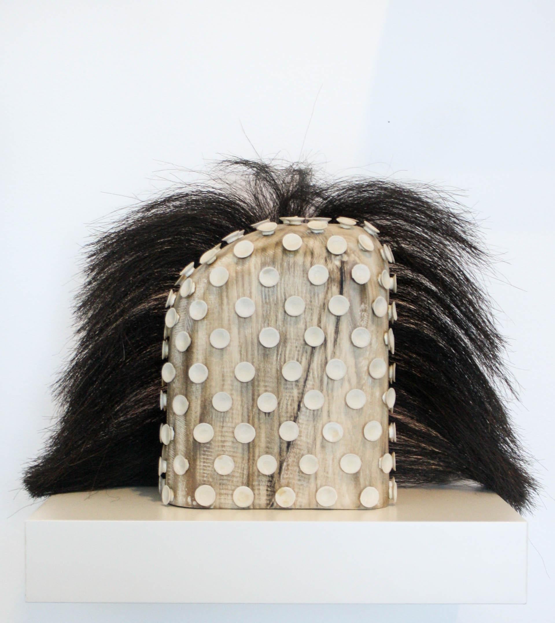 Lindsy Davis  Abstract Sculpture - Disassociated Broom 2