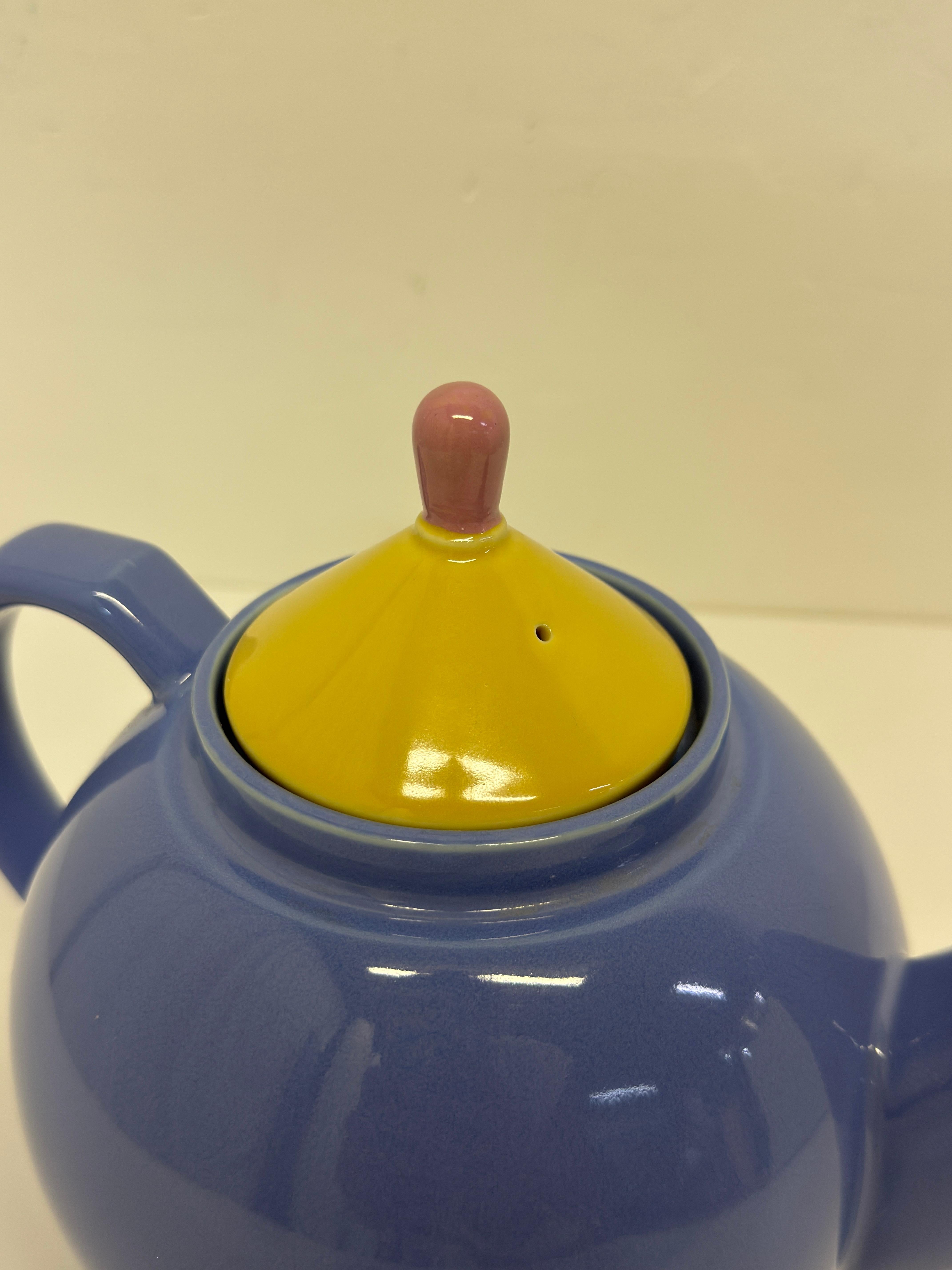 Lindt-Stymeist Postmodern Colorways Tea Kettle, 1980s For Sale 5