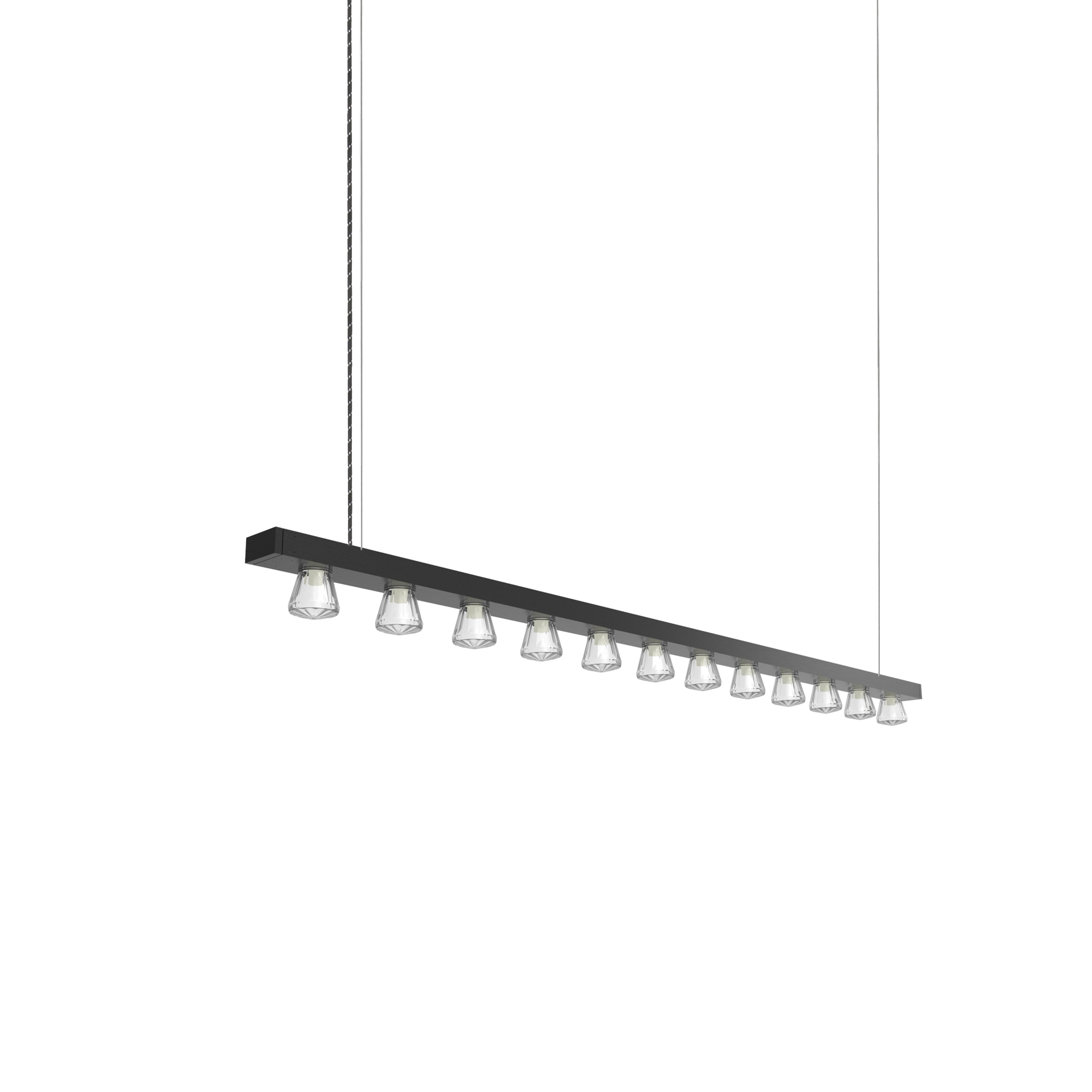 Line 150 Aluminio Negro Anodizado Lámpara Colgante Contemporánea by JSPR
Diseñado por Jasper van Grootel.
Dimensiones: P 6 x An 150 x Al 9 cm.
Materiales: Aluminio anodizado.

Hecho a mano en Holanda. Disponible en diferentes colores anodizados y