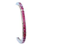 Line brac 18kw cal 46@ 16cts tw rubies