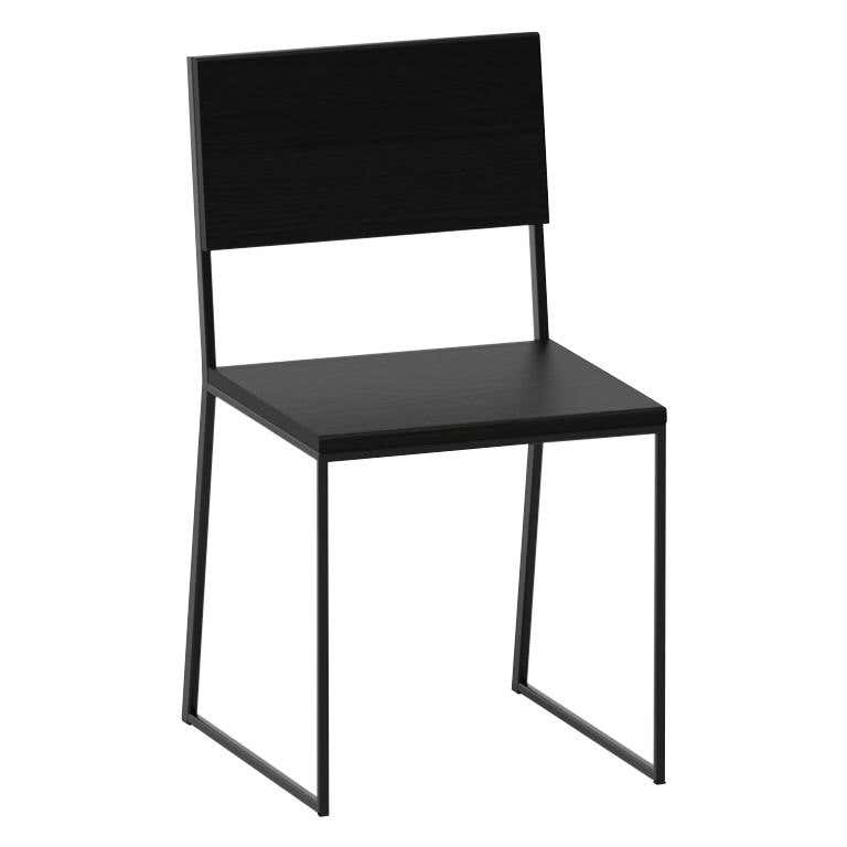 Line Chair, Black For Sale at 1stDibs