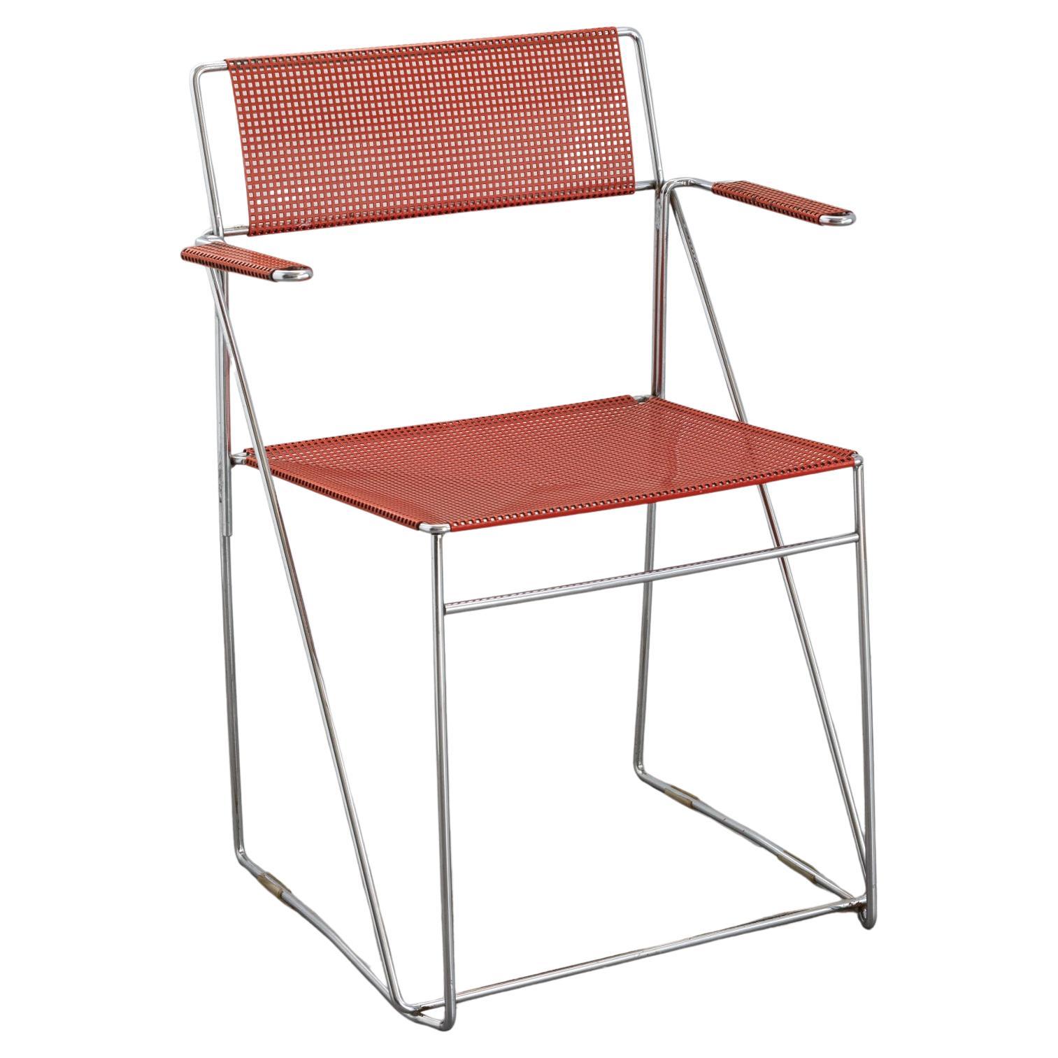 Line chair designed by Niels Jorgen Haugesen for Magis , 1970s.