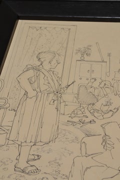 Line Drawing by Ellen Rixford
