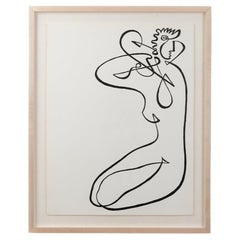 Dibujo lineal de Jean Negulesco