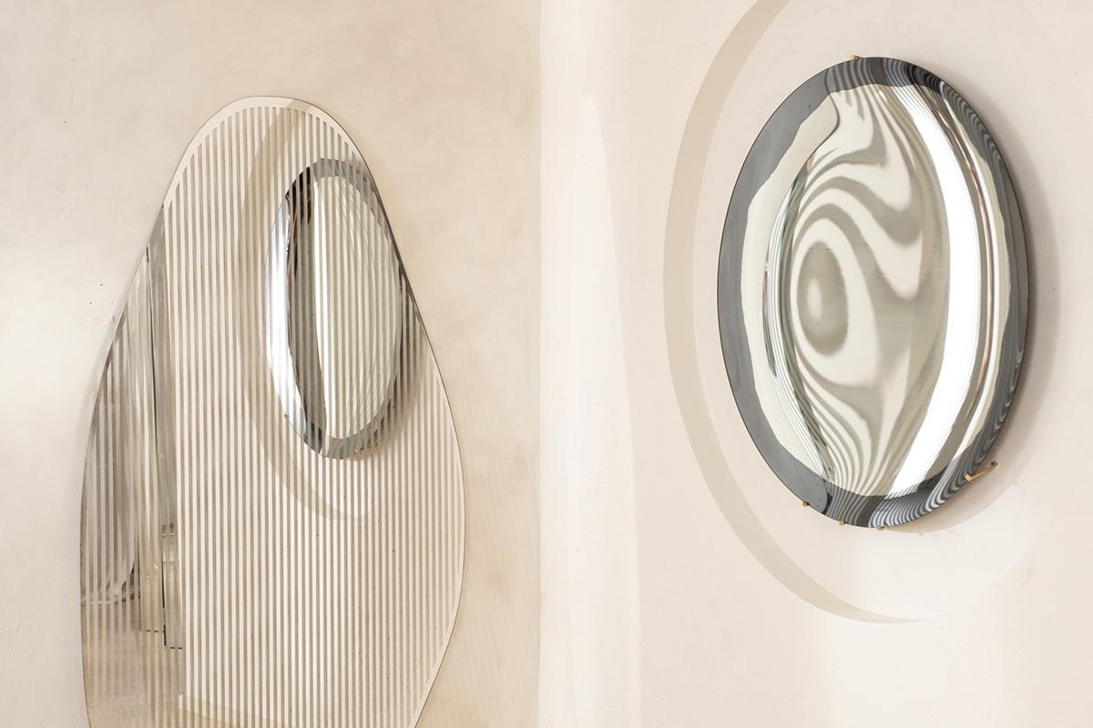 Turc Miroir Line I par Homa en vente
