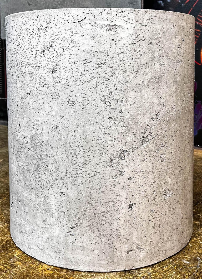 Line RAW, Concrete Cylinders by Dylan Myers Design For Sale at 1stDibs