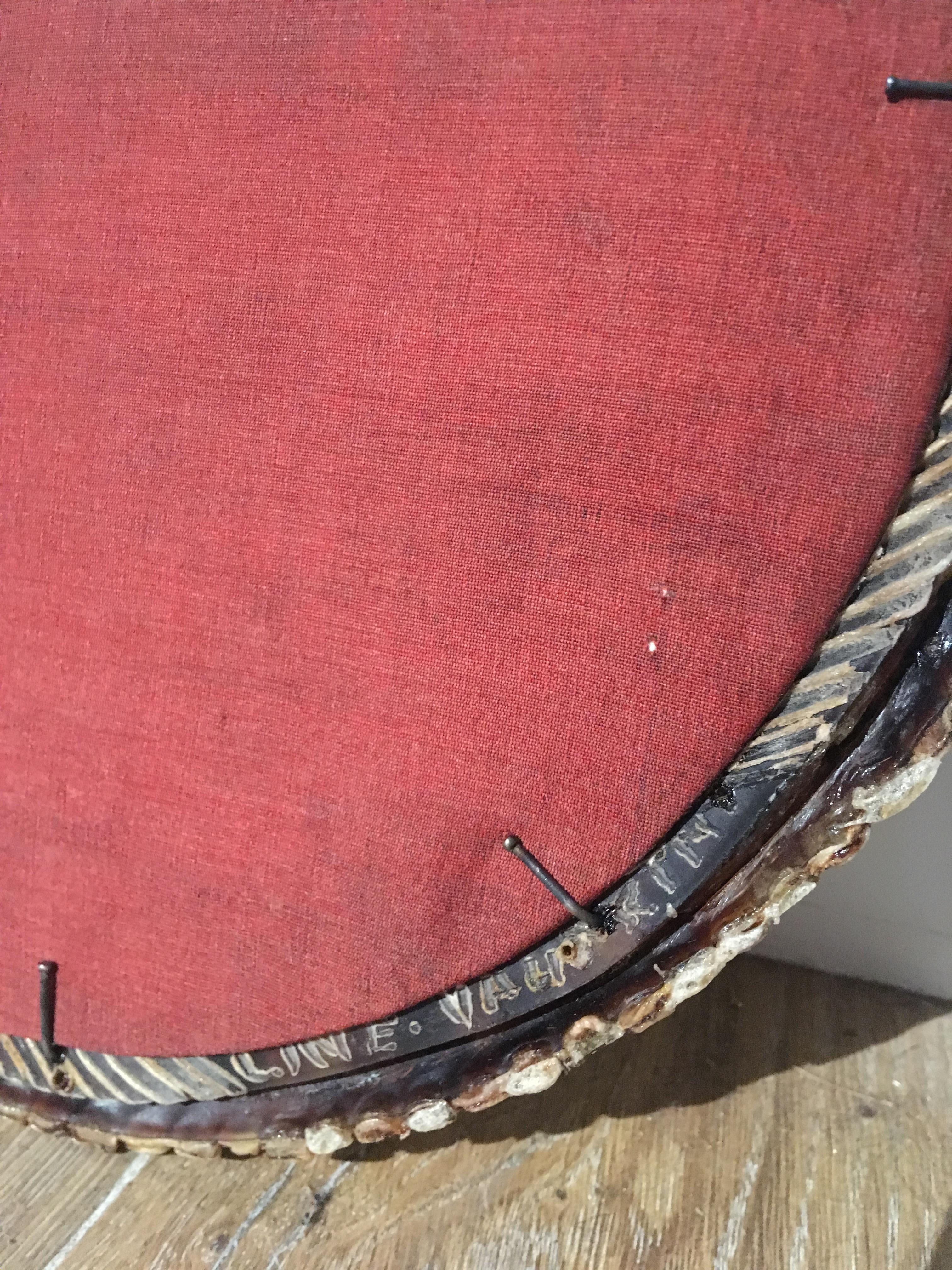 Mid-20th Century Line Vautrin, Circular Mirror