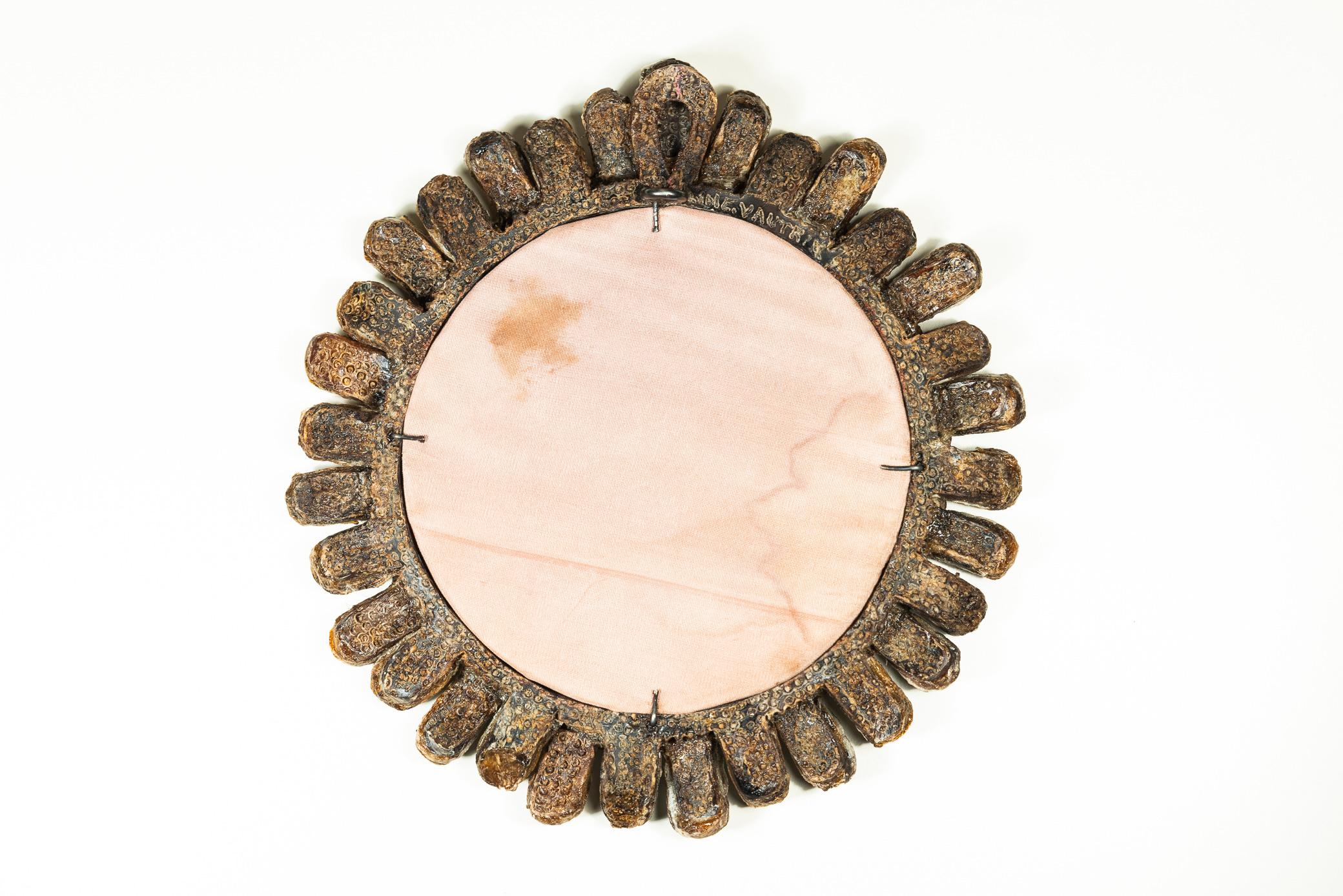 Line Vautrin, Gribiche Mirror, Signed, circa 1965, France In Good Condition In Nice, Cote d' Azur