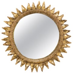 Line Vautrin Mirror 'Chardon' 20th Century