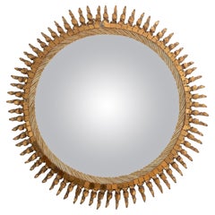Line Vautrin, Spiegel "Soleil torsadé", um 1965