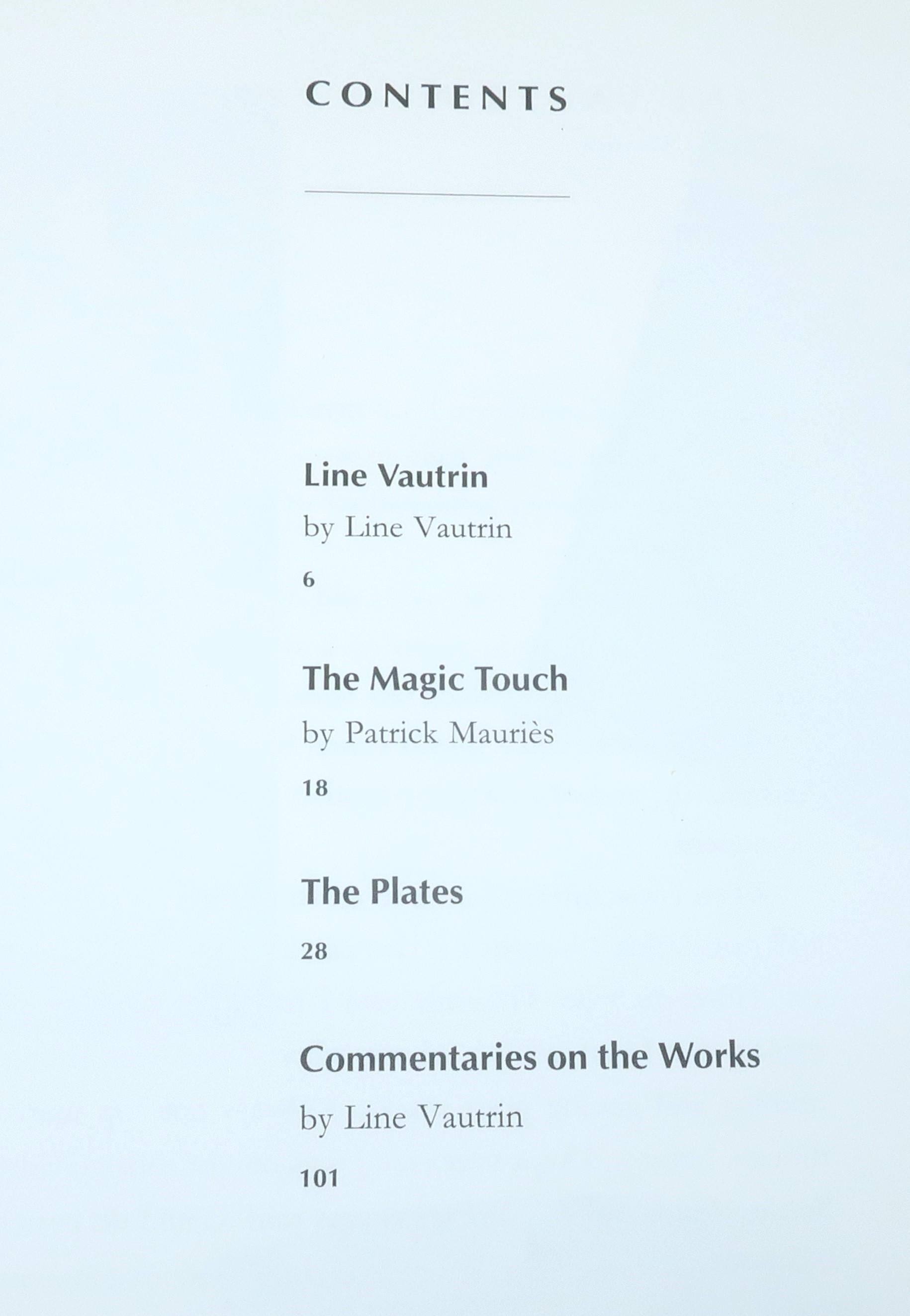 Line Vautrin sculpteur, bijoutière, livre magique 1992 Bon état - En vente à Atlanta, GA