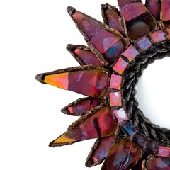Line Vautrin Talosel Soleil à pointes numéro 0 miroir convexe