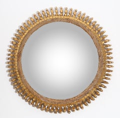 Line Vautrin 'Twisted Sun Mirror' in Talosel from the '50s