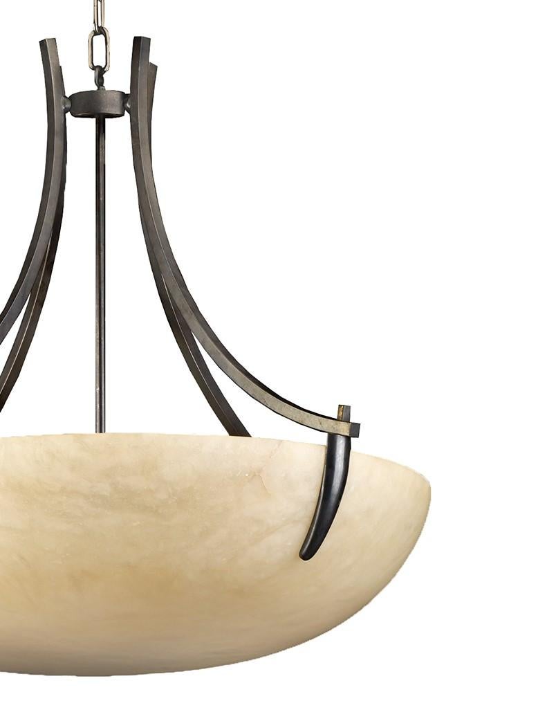 Italian Linea Chandelier by Badari For Sale