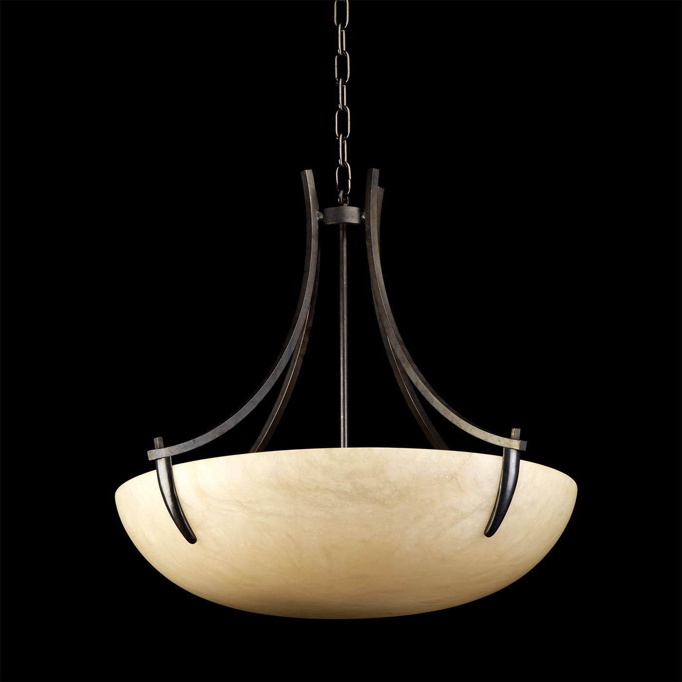 Contemporary Linea Chandelier by Badari For Sale