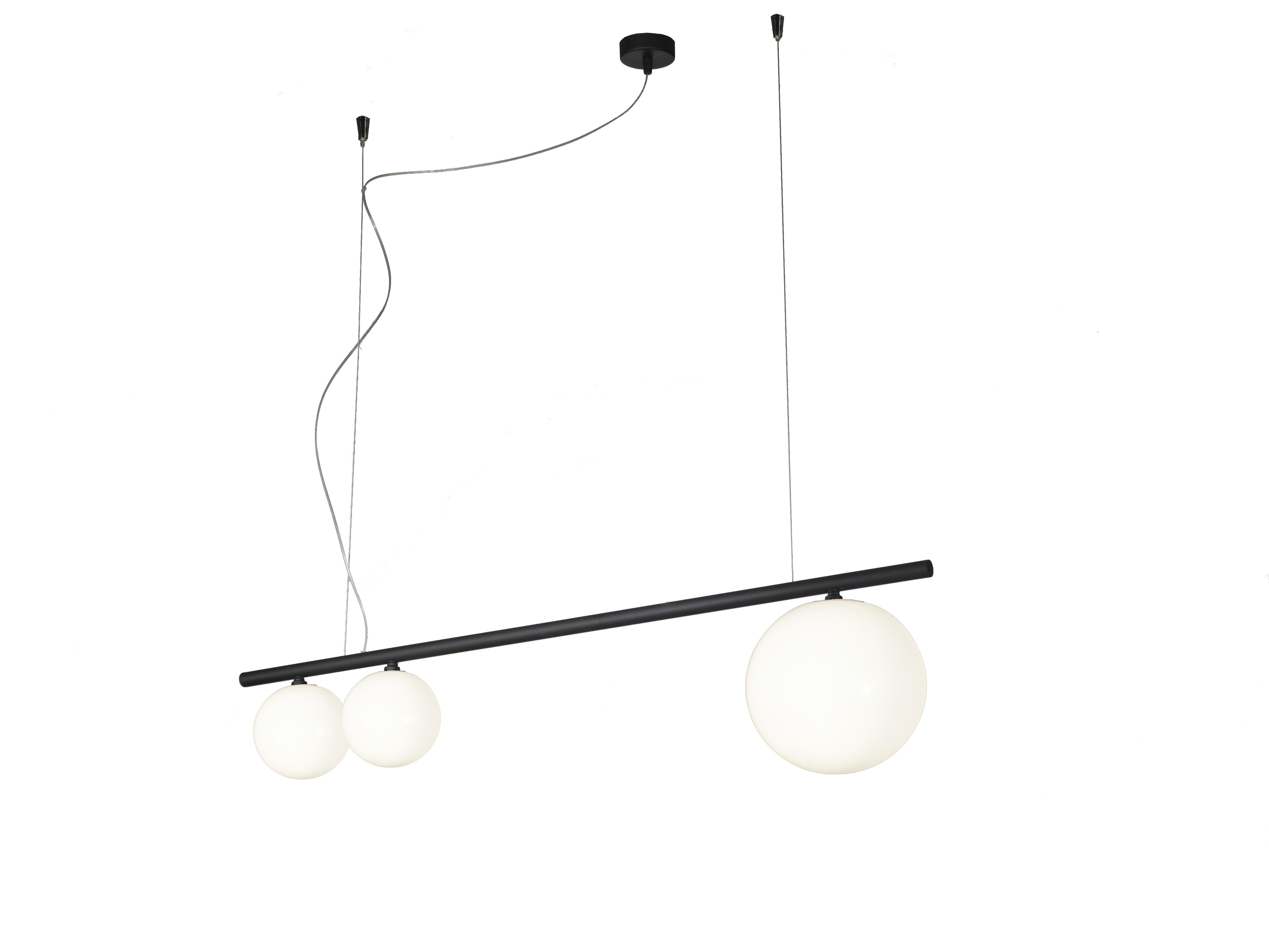 Mid-Century moderno Lampadario Linea di FABIO LTD in vendita