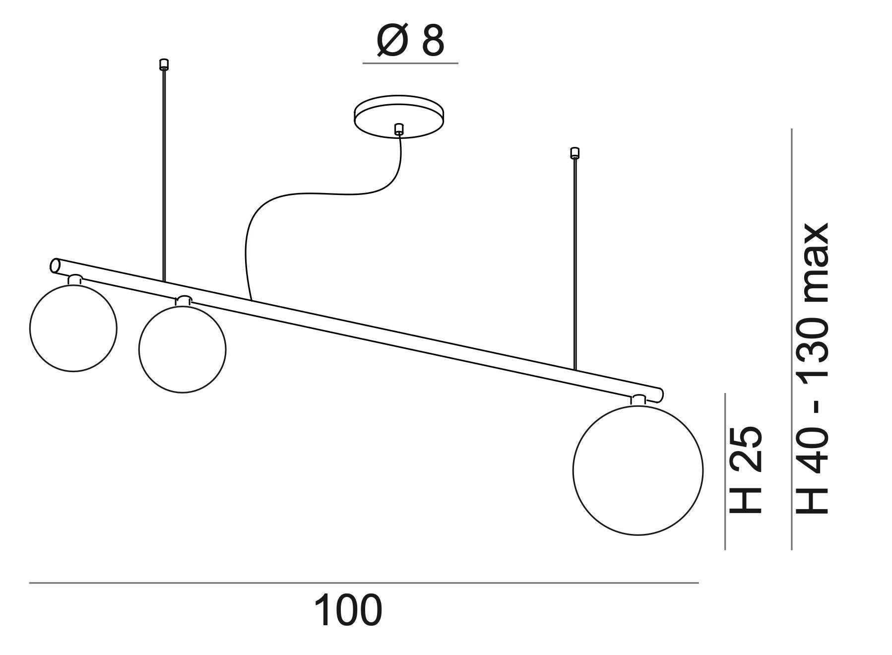 Lampadario Linea di FABIO LTD In condizioni Nuovo in vendita a Los Angeles, CA