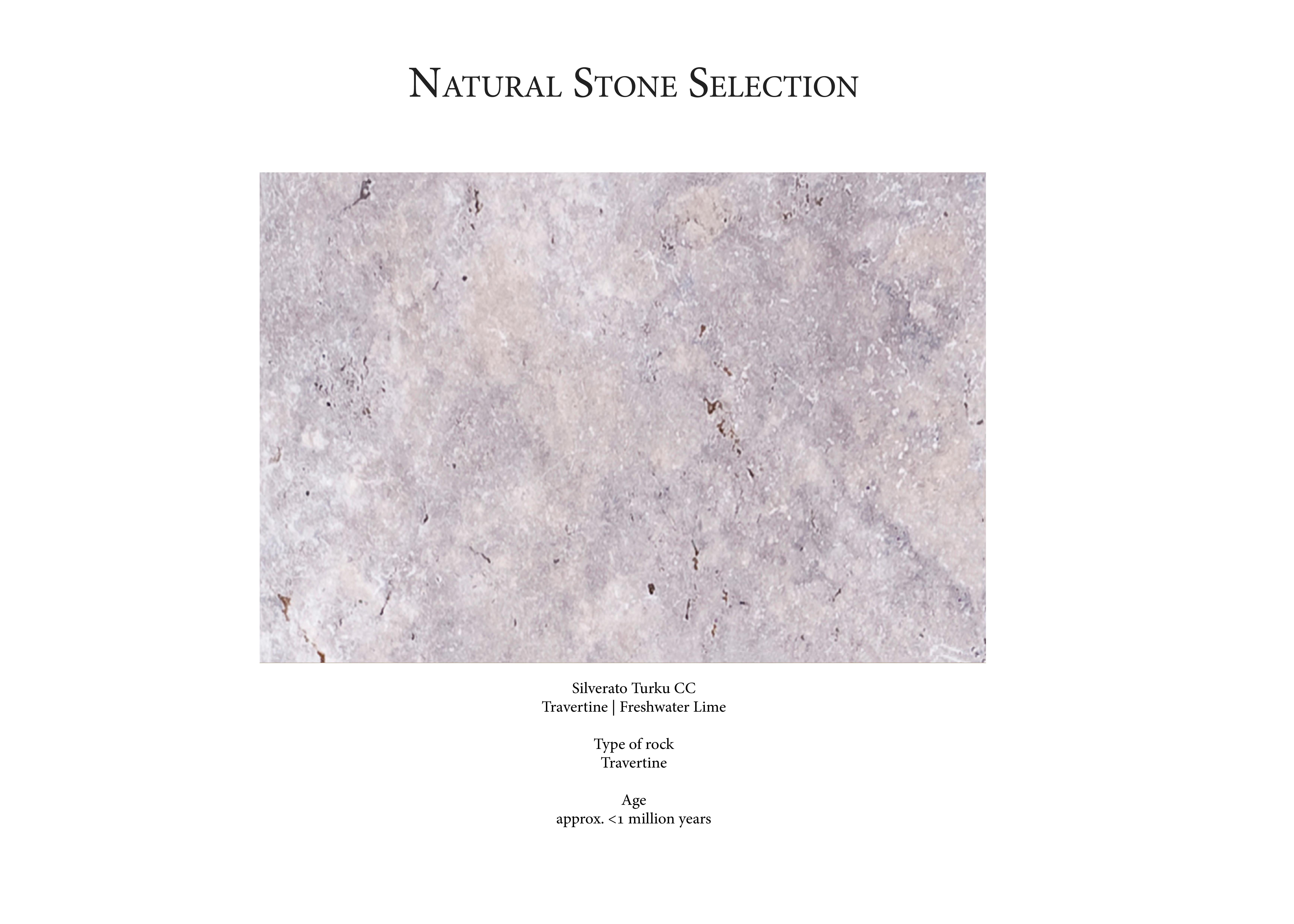 Linea Marble Console Modern Linea No.2 Console Table, Bronze Plaster and Marble, Handmade by ...