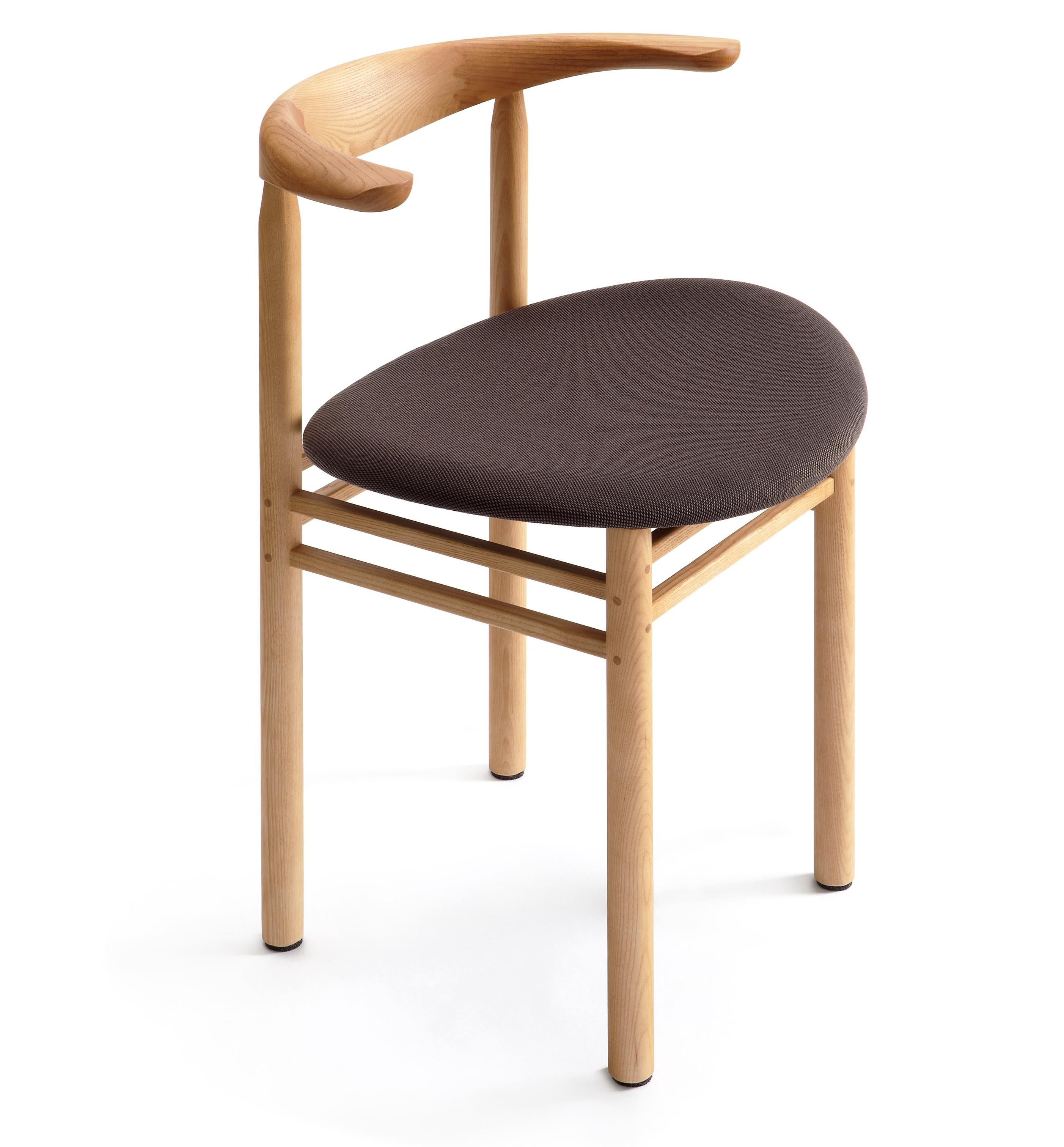 Linea RMT3 Chair in Ash by Rudi Merz For Sale 5