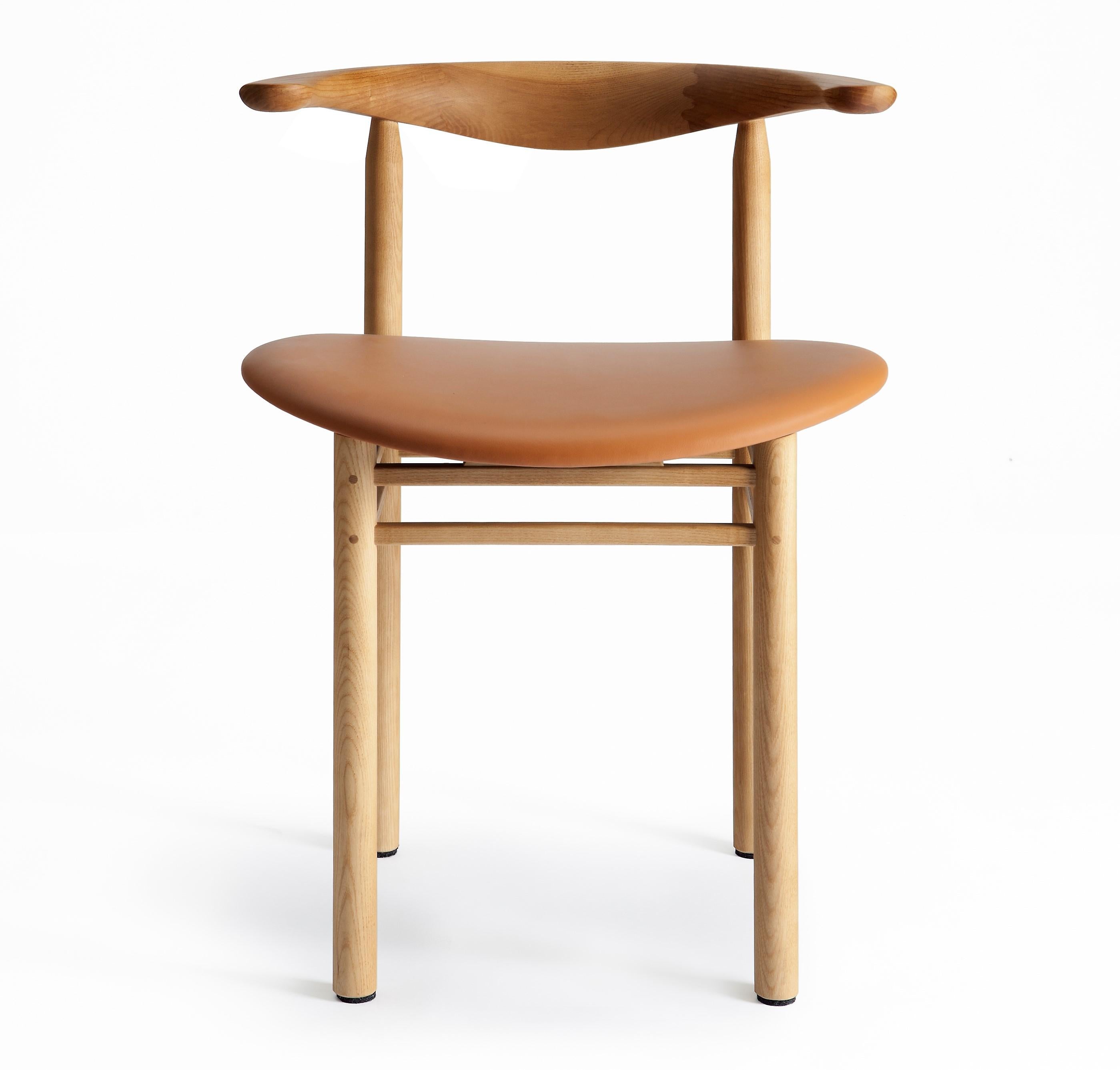 Linea RMT3 Chair in Ash by Rudi Merz For Sale 7