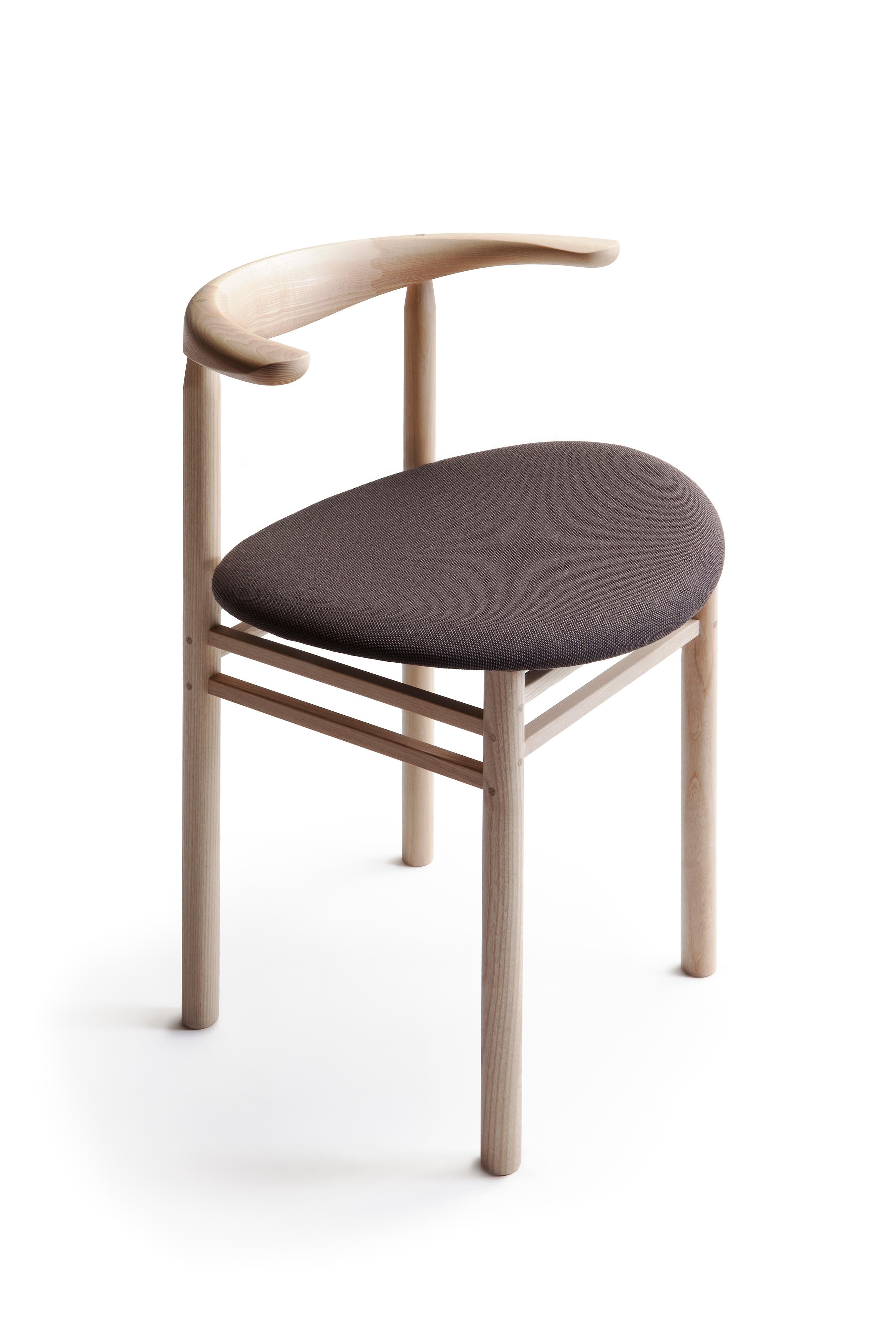 Finnish Linea RMT3 Chair in Ash by Rudi Merz For Sale