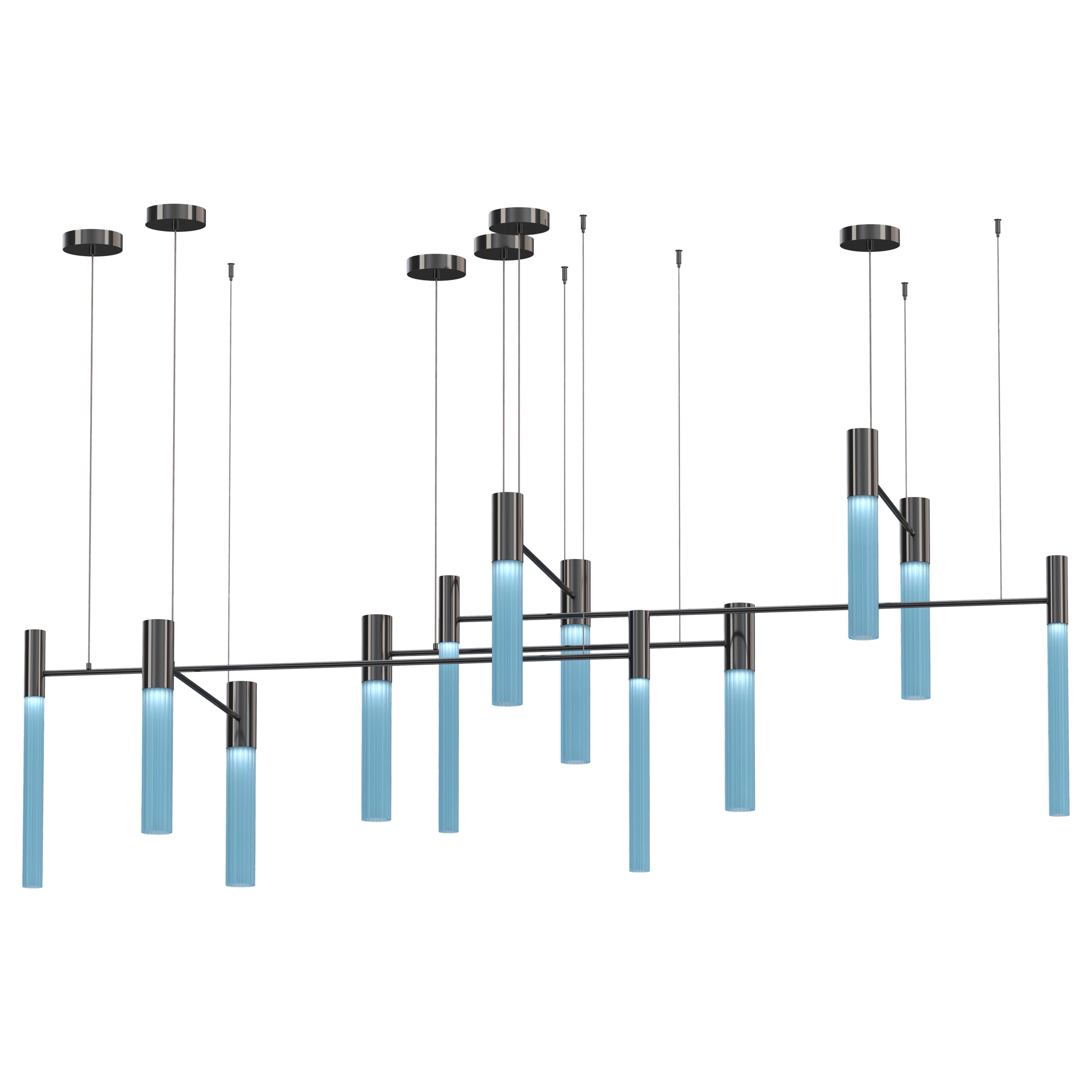 Linea S12 Pendant Lamp by Euroluce Lampadari For Sale