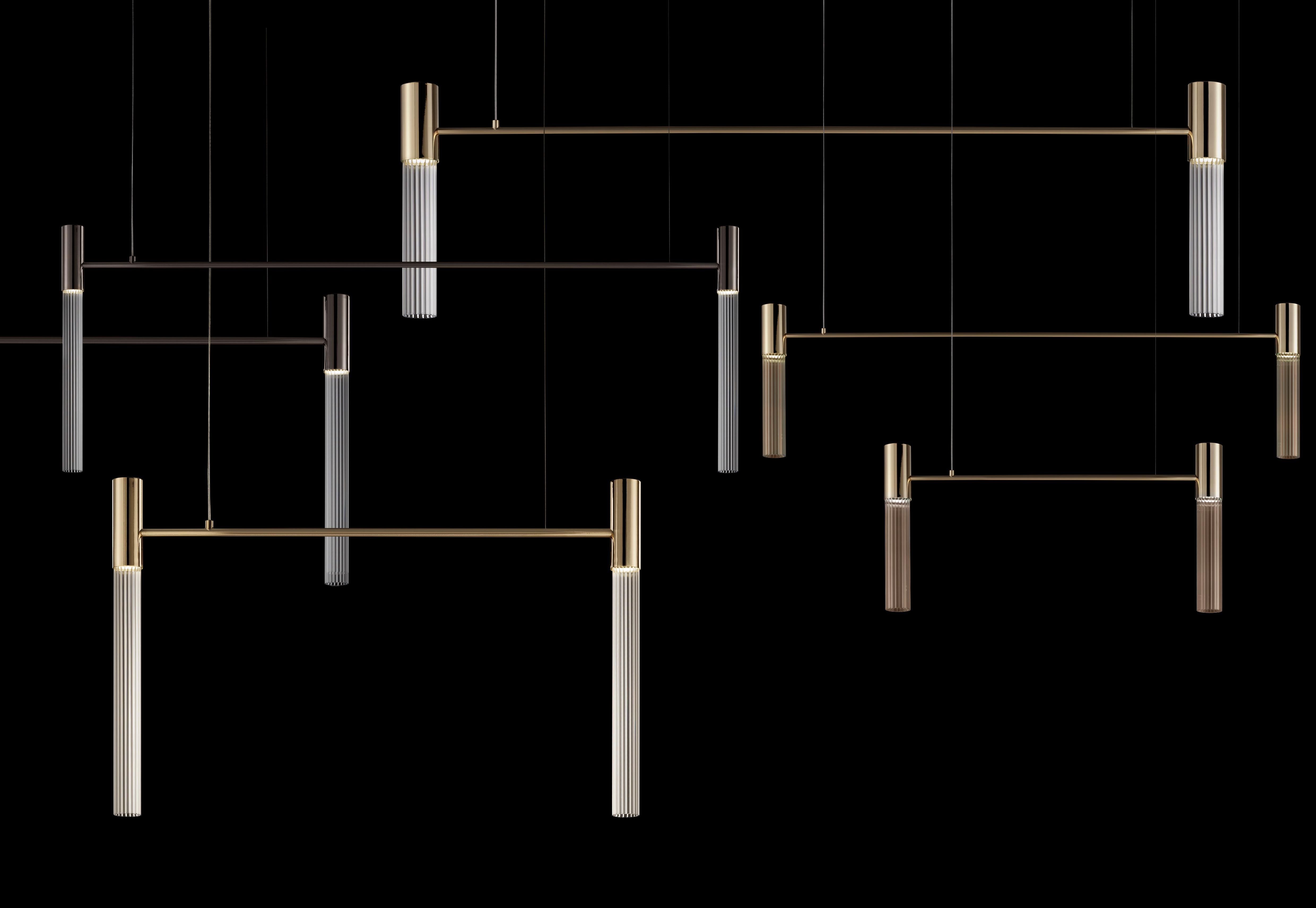 Lampada a sospensione Linea S2B Tube 60 di Euroluce Lampadari
Dimensioni: D 6,5 x L 142 x H 41 cm.
Materiali: Metallo e vetro.

Disponibile in diversi colori. I prezzi possono variare. Tutte le nostre lampade possono essere cablate a seconda del