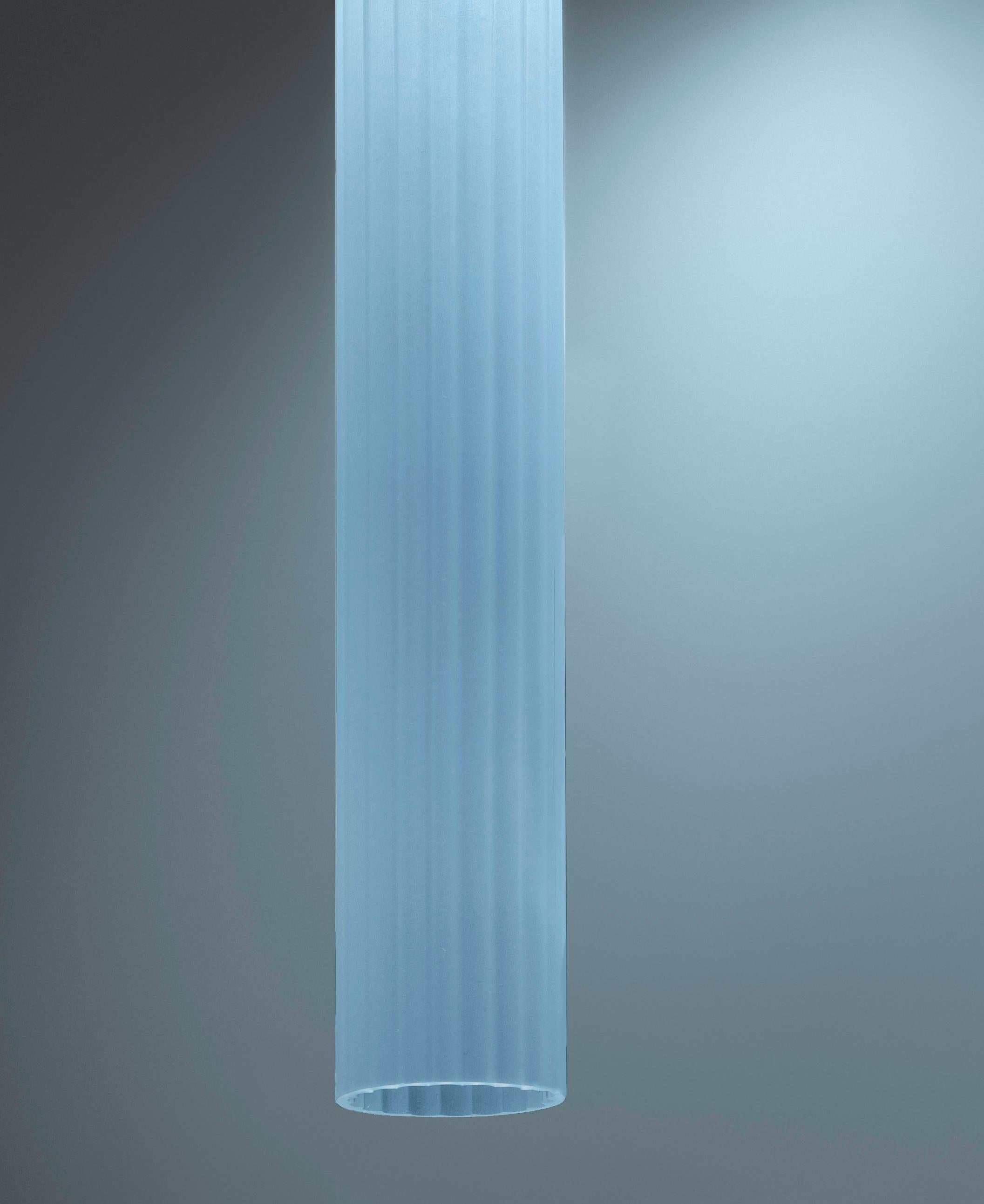 Postmoderno Lampada a sospensione Linea S2B Tube 60 di Euroluce Lampadari in vendita