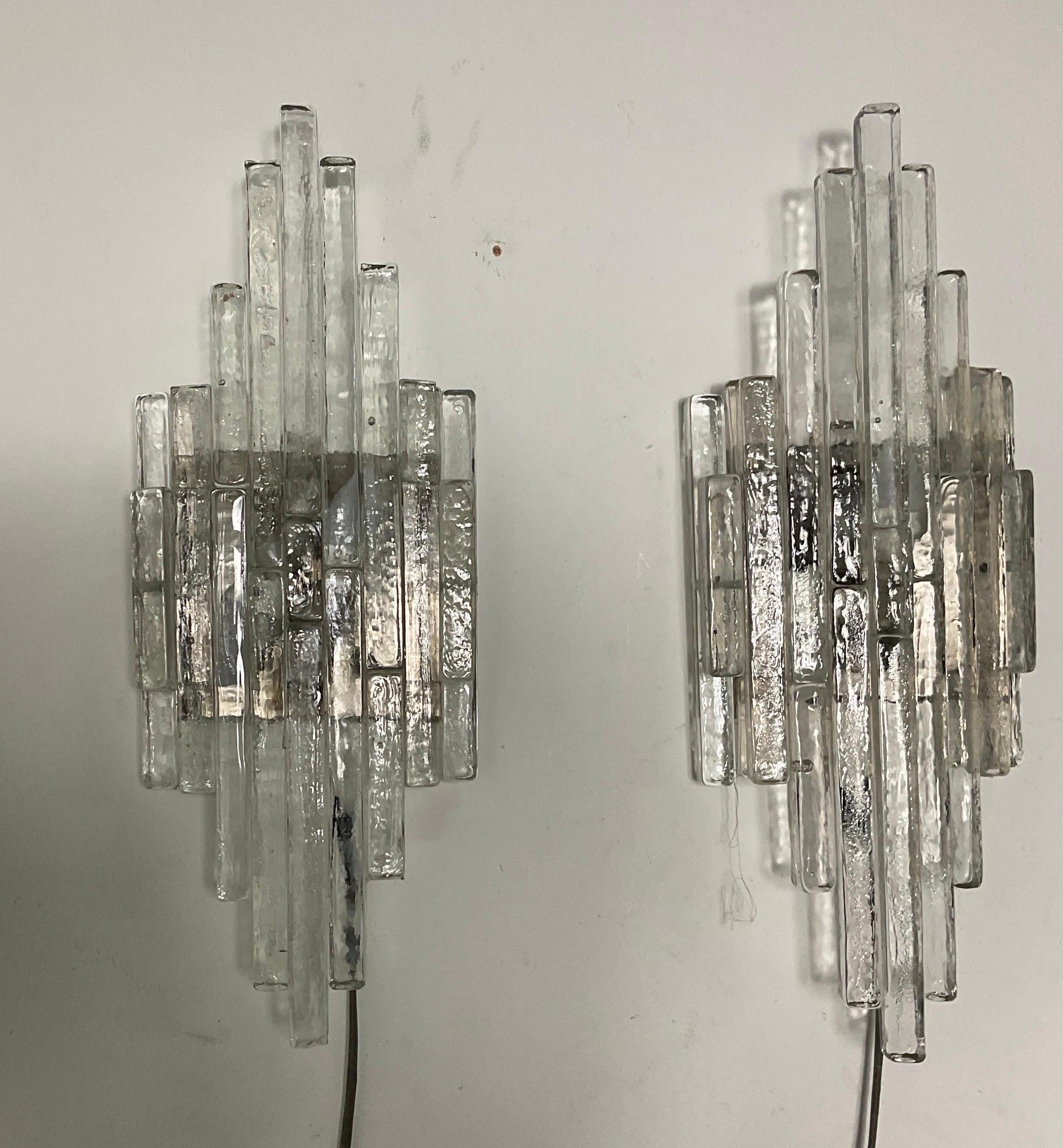 'Linea' series wall lamps, Poliarte Production, Verona, '70s. For Sale 6