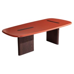 Linea T Red Dining Table
