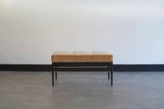 Linear Bench in Black Ceruse Series 36
