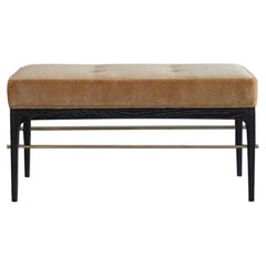 Linear Bench in Black Ceruse Series 36