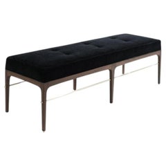Linear Bench in Dark Wanut Series 60 by Stamford Modern