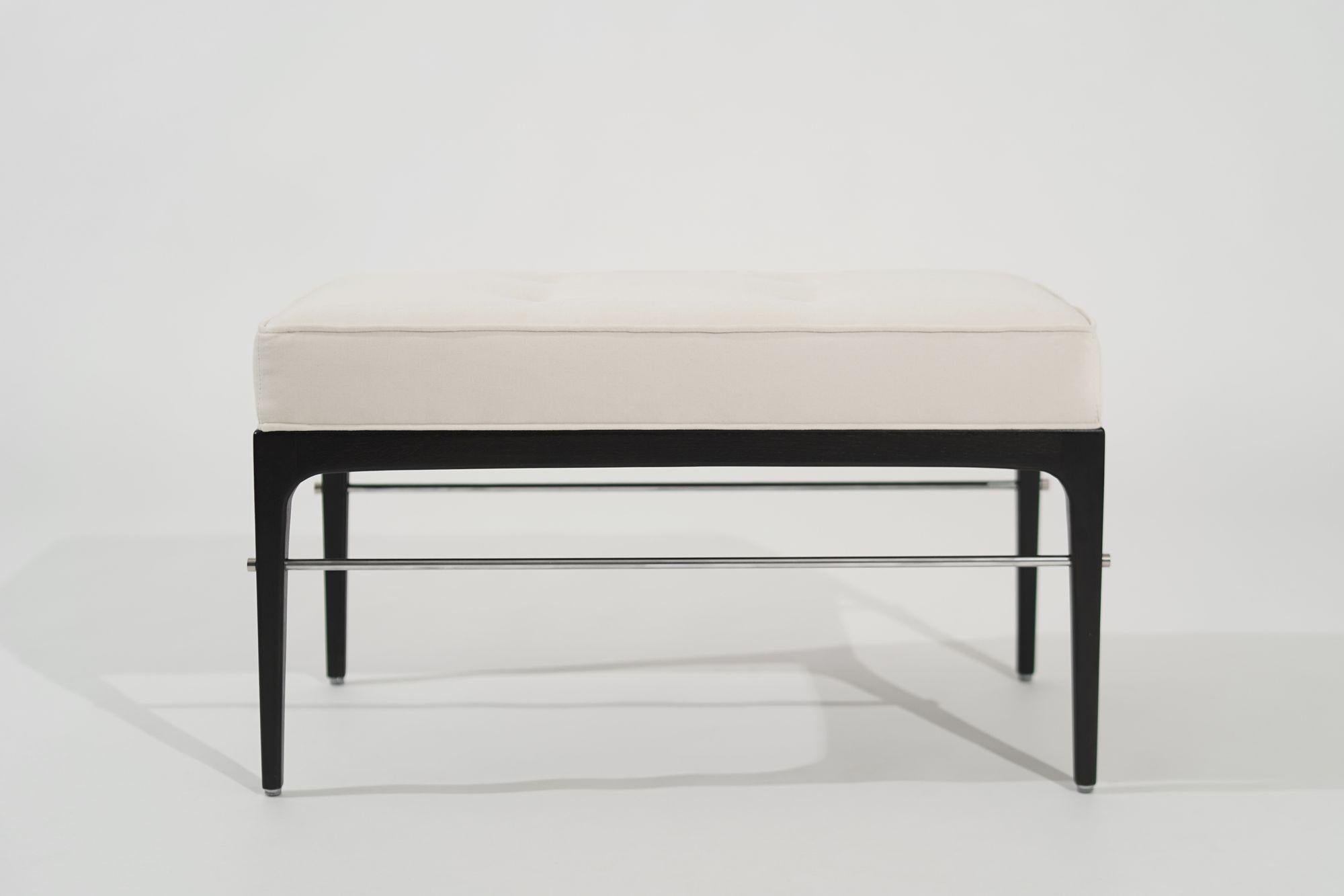 American Linear Bench in Espresso Series 36 by Stamford Modern For Sale