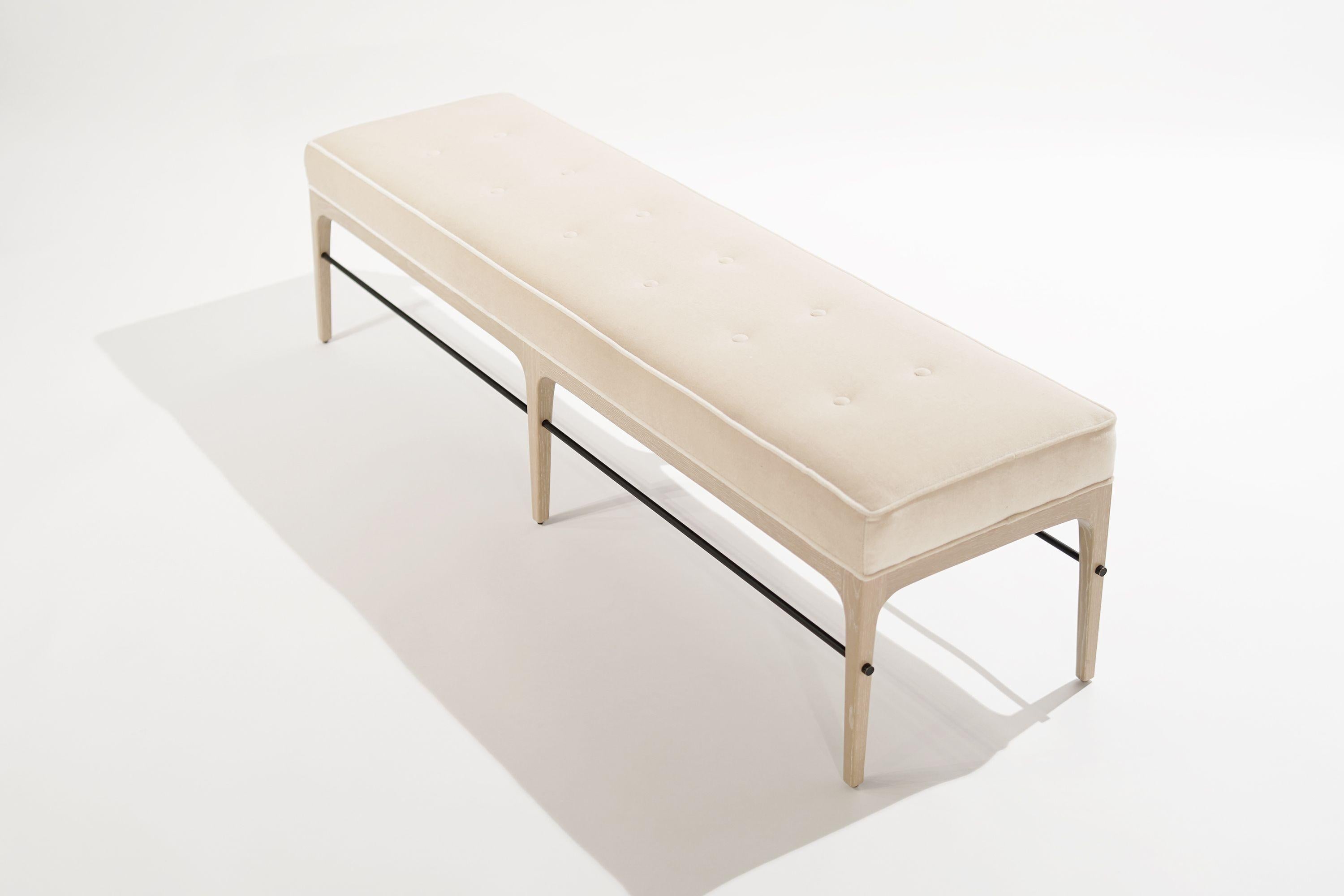 Linear Bench in White Oak Series 72 by Stamford Modern In New Condition For Sale In Westport, CT