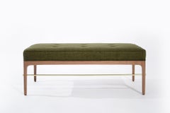 Linear Bench in Natural Walnut Series 48 by Stamford Modern