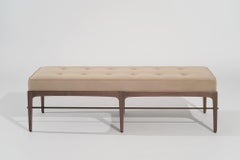 Linear Bench in Natural Wanut Series 60 by Stamford Modern