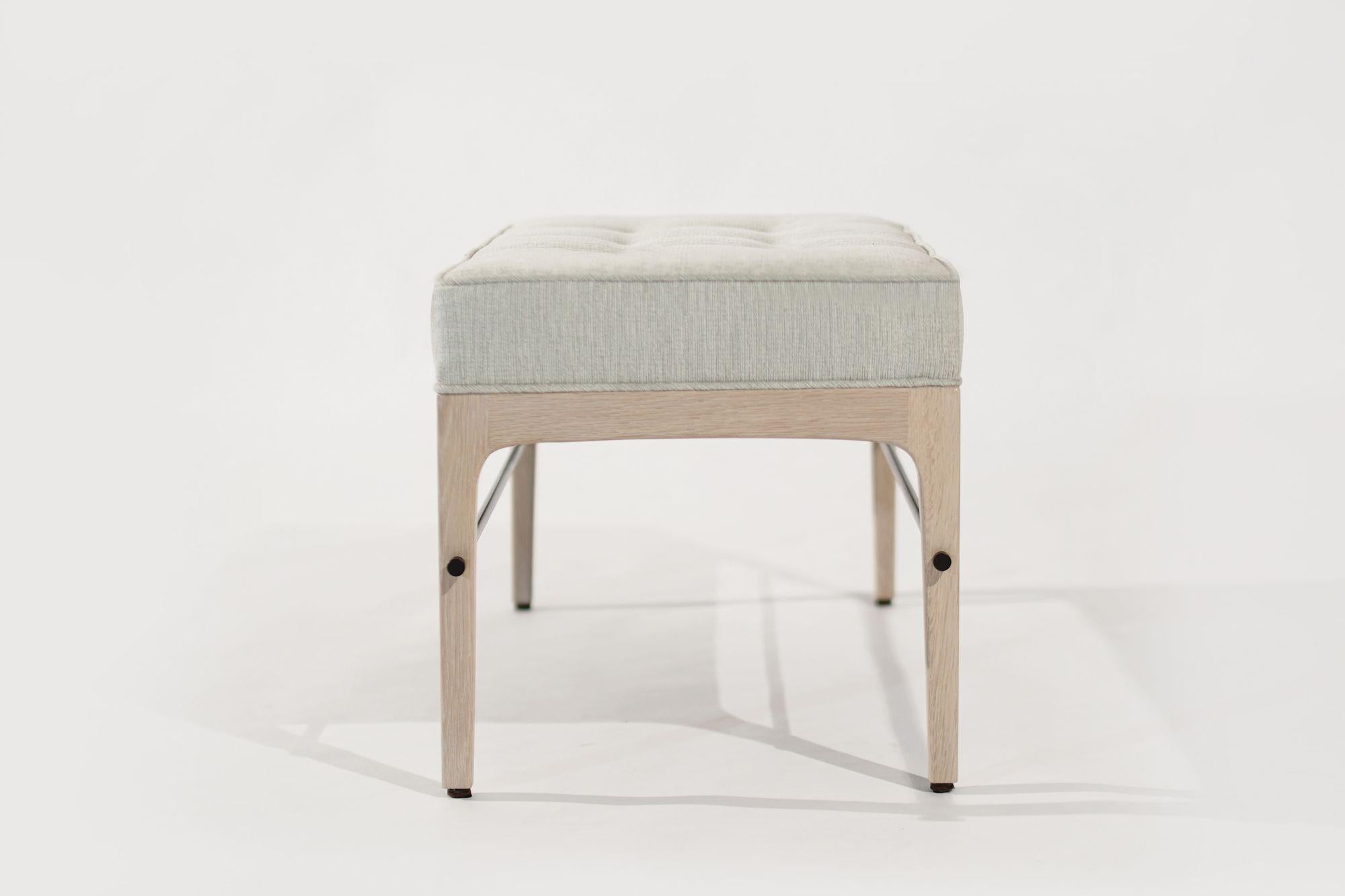 Linear Bench in White Oak Series 36 In Excellent Condition For Sale In Westport, CT