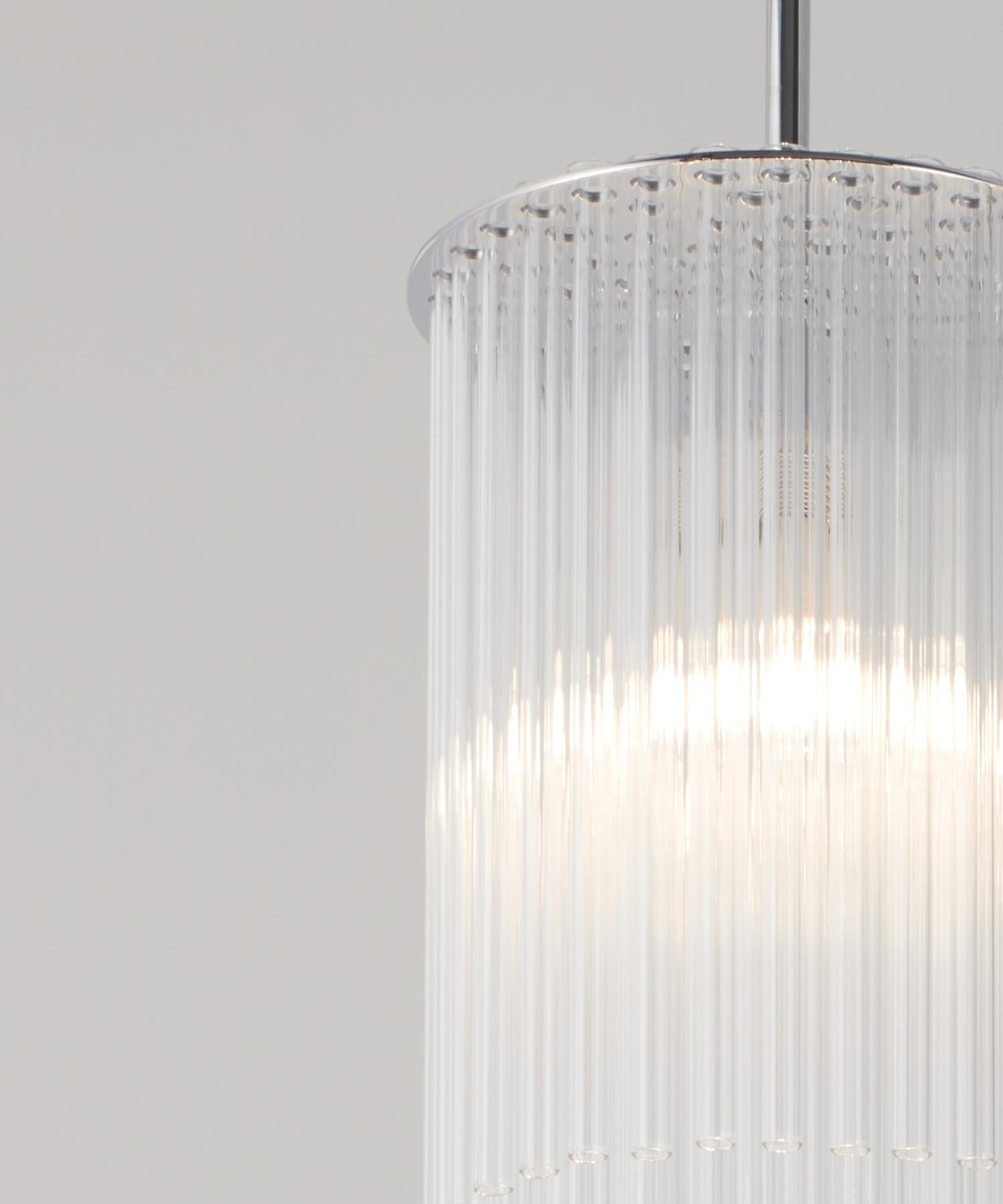 Contemporary Linear Chandelier Thin 1445mm/58.75