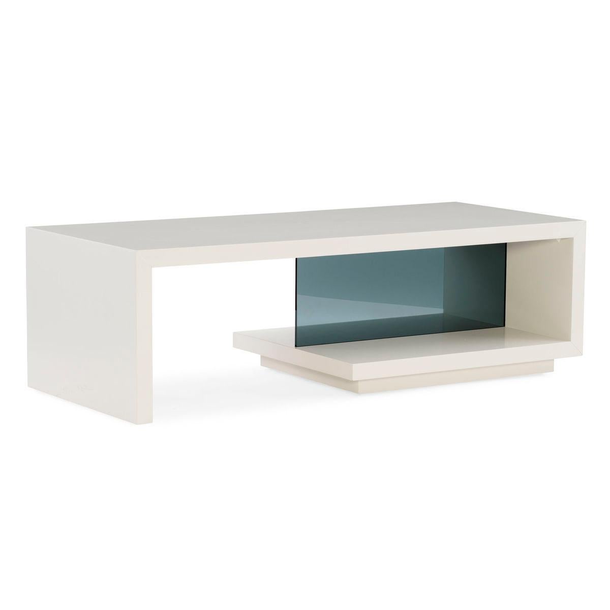 Mid-Century Modern Linear Coffee Table