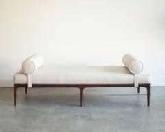 Linear Daybed – Double Bolster in Special Walnut Series 72