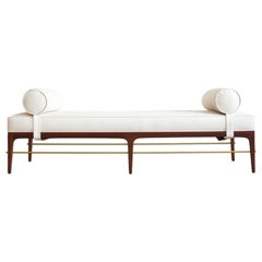 Linear Daybed – Double Bolster in Special Walnut Series 72