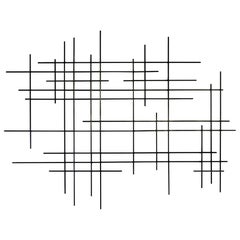 "Linear I" Original Metal Wall Sculpture