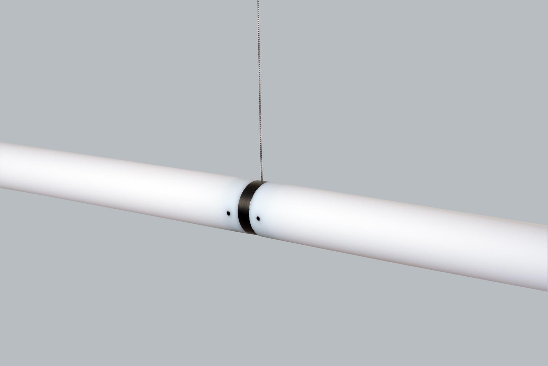 Brass Linear light object 015 For Sale 8