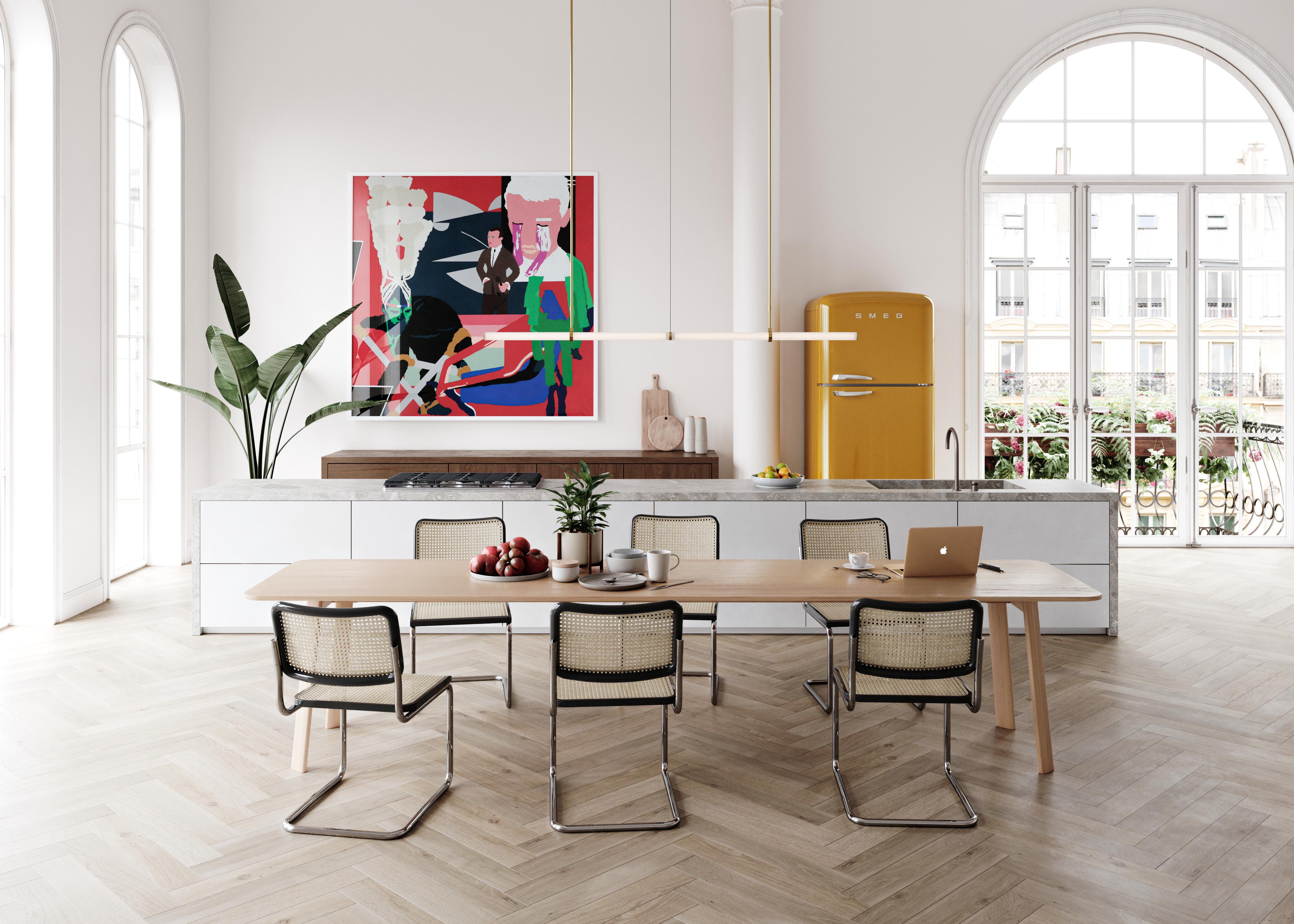 Objeto lineal Light 015 de latón Siglo XXI y contemporáneo en venta