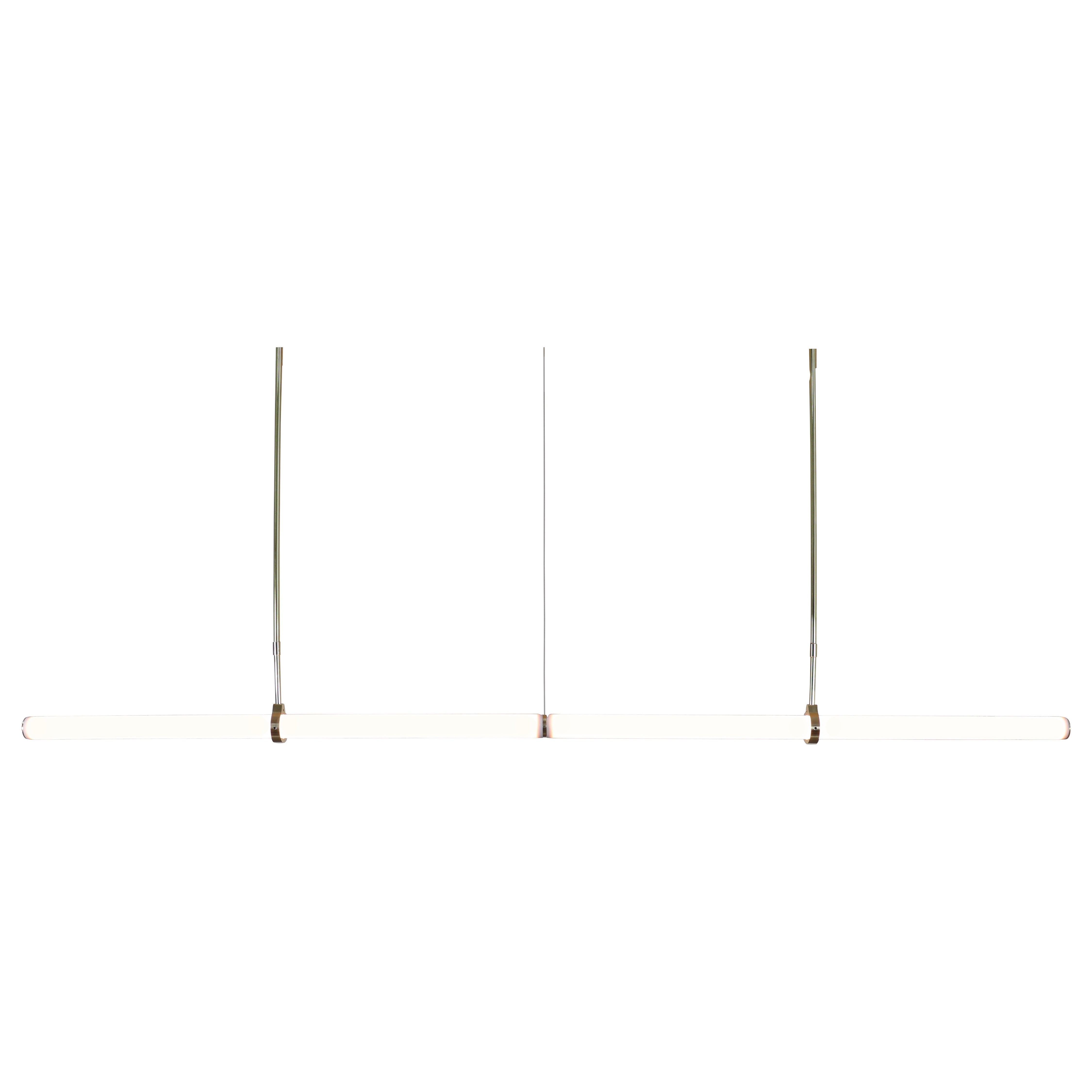 Objeto lineal Light 015 de latón Moderno en venta