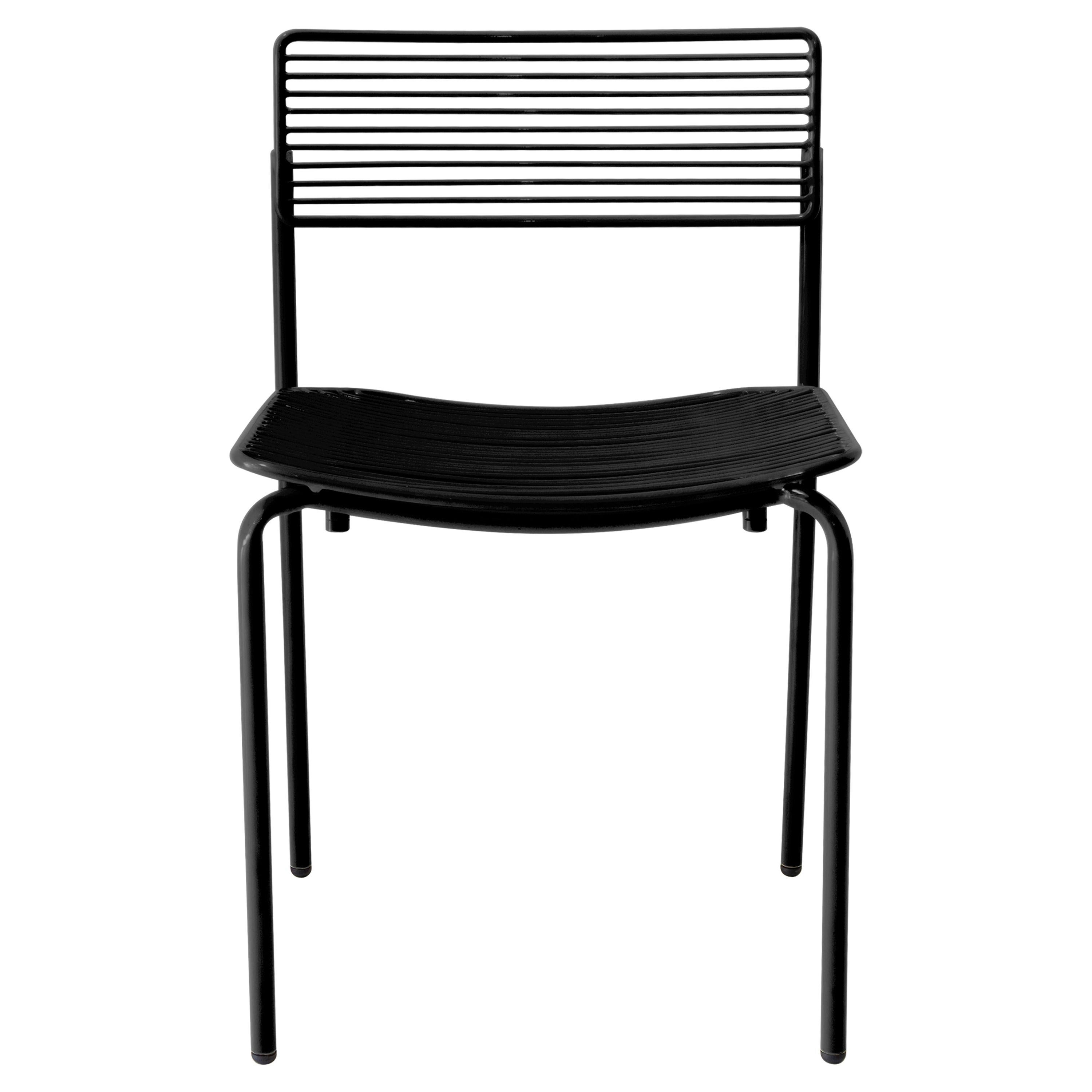 John Risley Mustachioed Anthropomorphic Wire Chair at 1stDibs