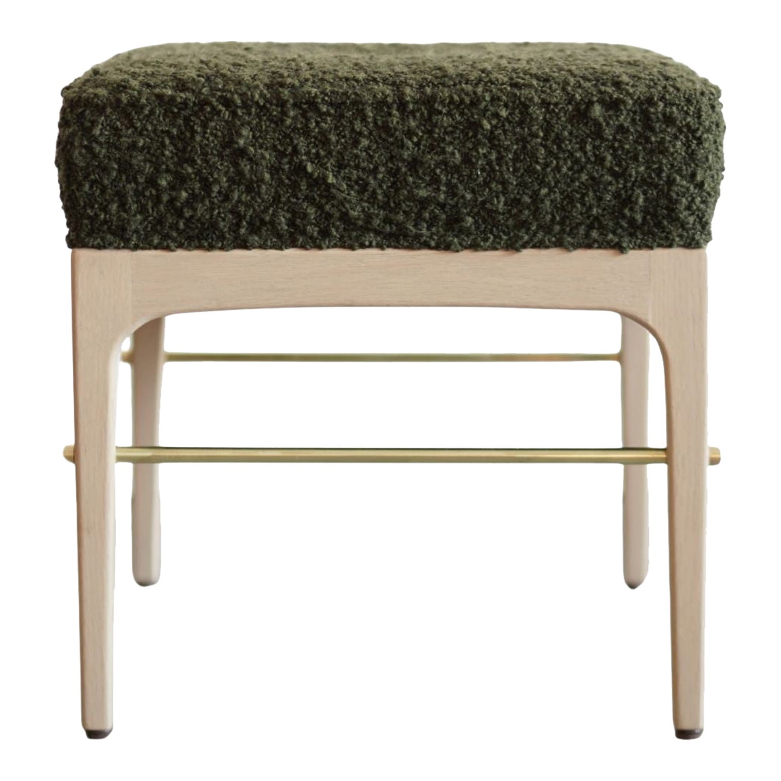 Linear Stool in White Oak Series 18 by Stamford Modern