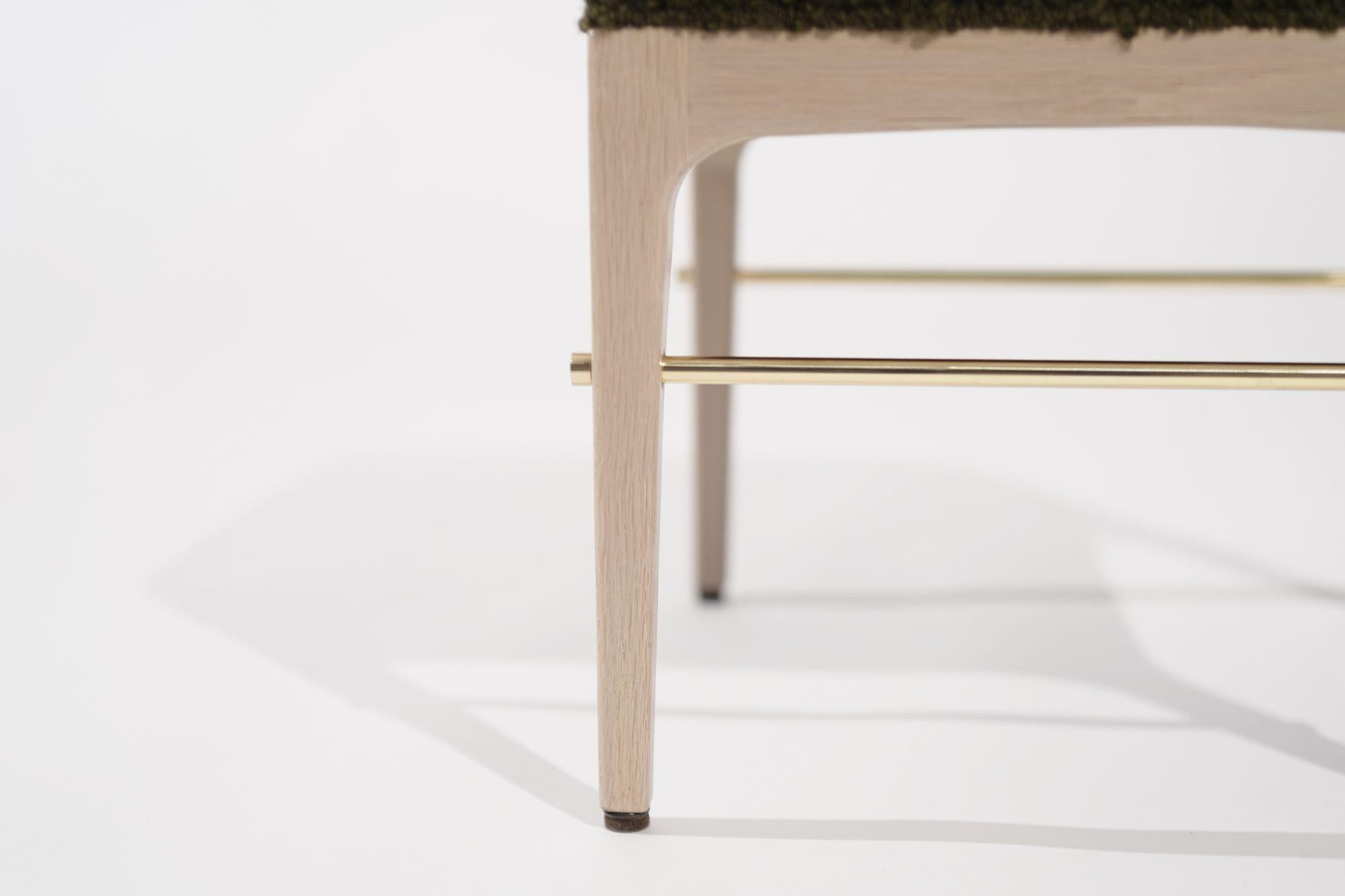 Sgabelli Linear in Oak Oak Bianco Serie 18 in vendita 4