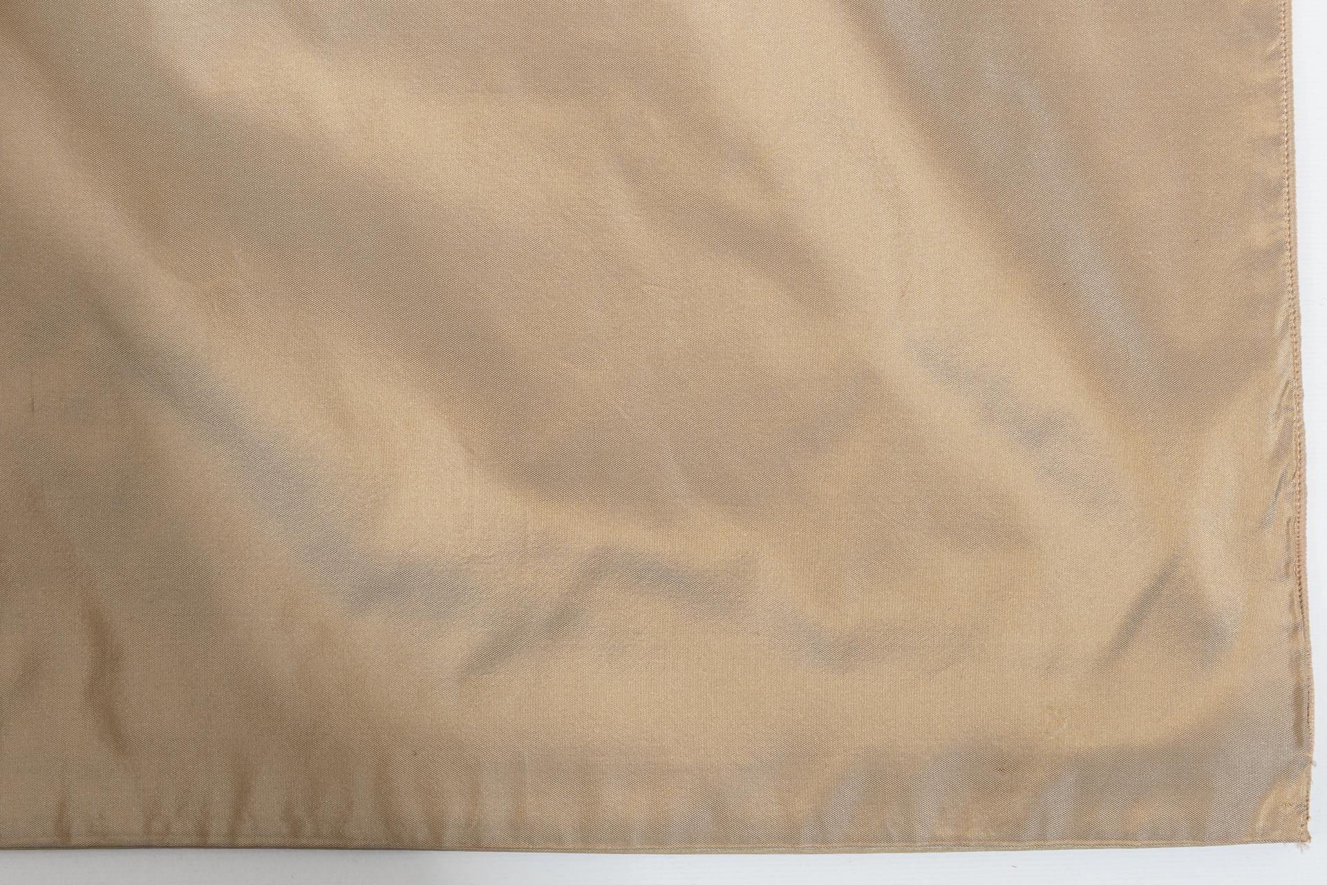 Contemporary Lined Silk Curtain For Sale